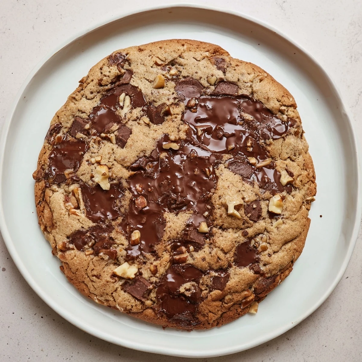 A close-up of a stack of Classic Chocolate Chip Cookies, perfect for dessert or a sweet snack anytime.