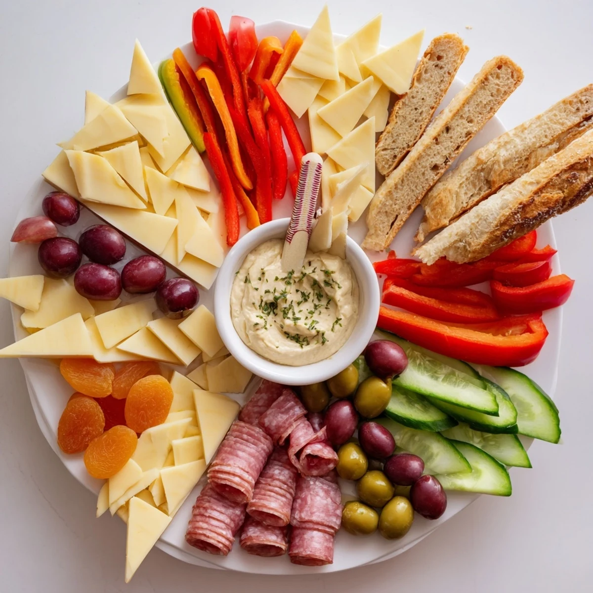 Arrowhead Charcuterie Board featuring vibrant cheeses, meats, and crackers, beautifully arranged for a party appetizer.