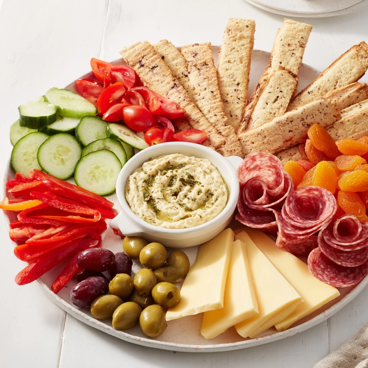 Elegant Arrowhead Charcuterie Board with colorful ingredients, perfect for serving with Sauvignon Blanc or other white wines.