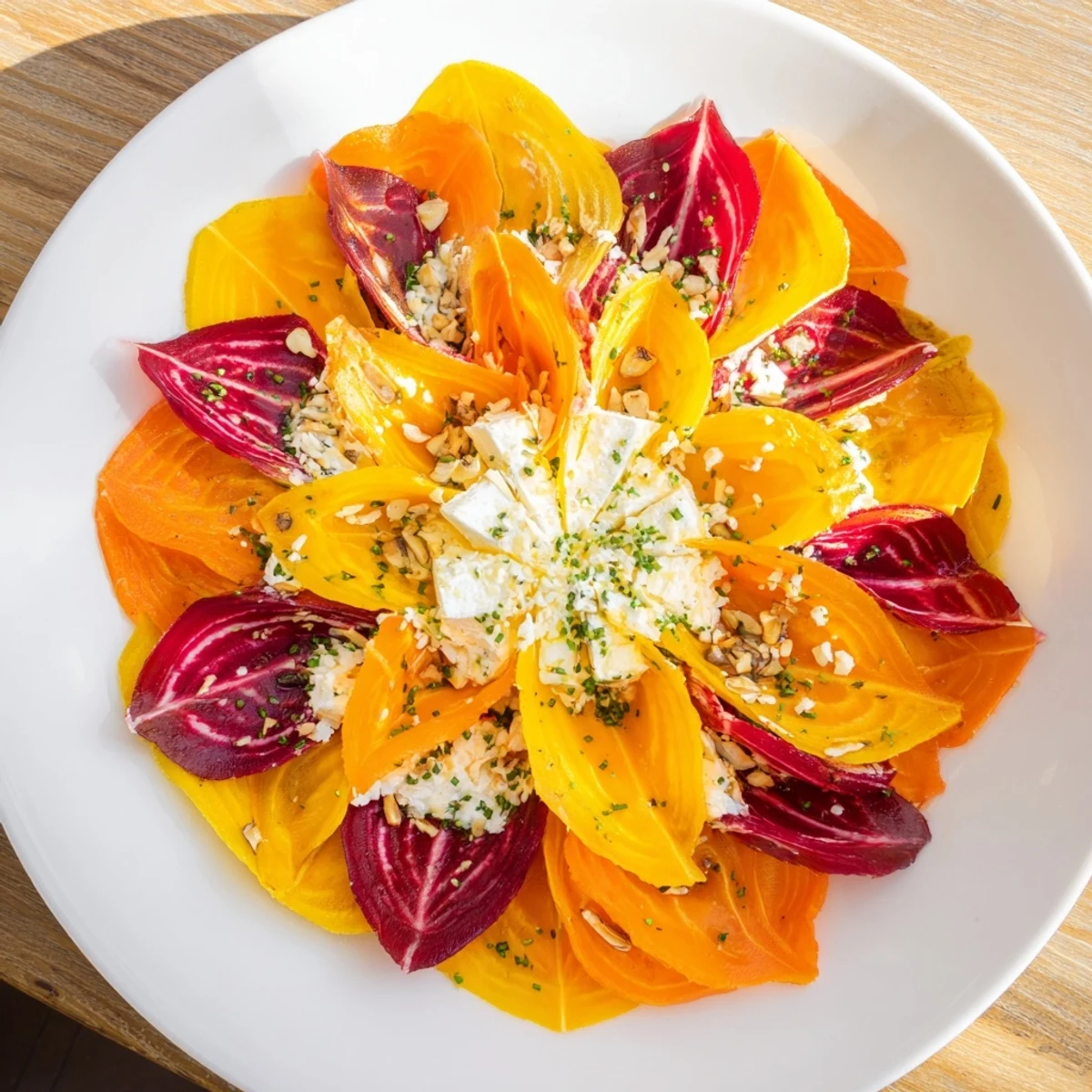 Radial Symmetry Sunburst Salad