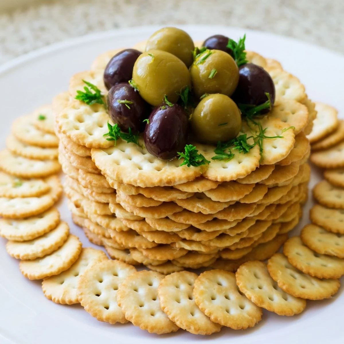 Roman Colosseum Snack Platter