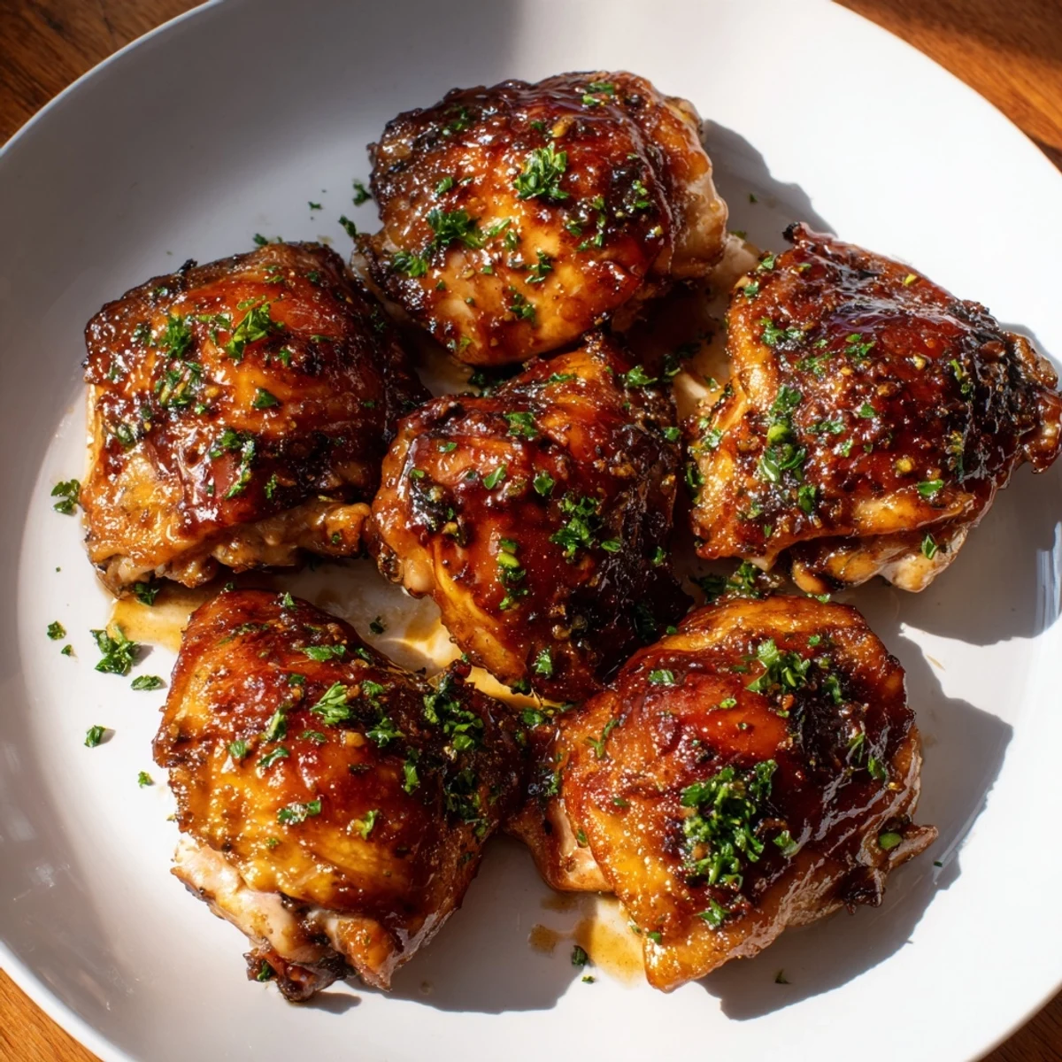 Jam Coffee Glazed Chicken