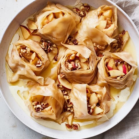 Apple Strudel with Vanilla