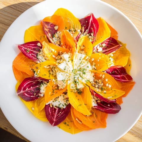 Radial Symmetry Sunburst Salad