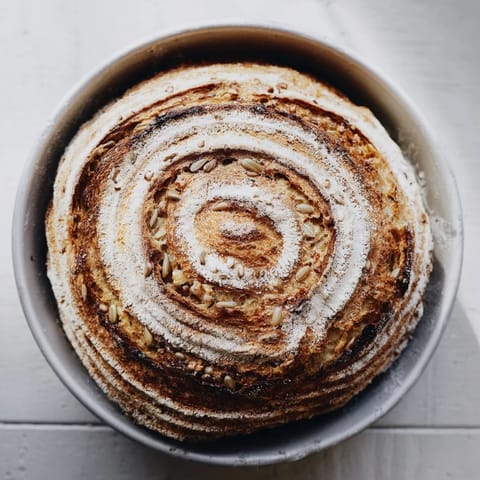 Fibonacci Spiral Growth Loaf