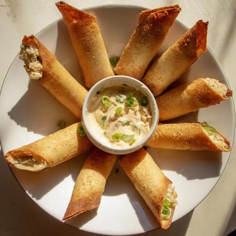 Air Fryer Lumpia Chips