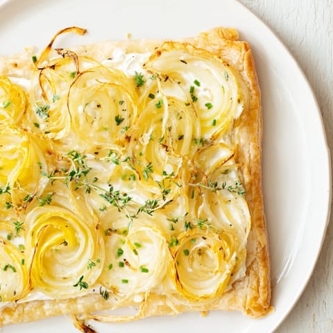 Caramelized Onion Rustic Tart