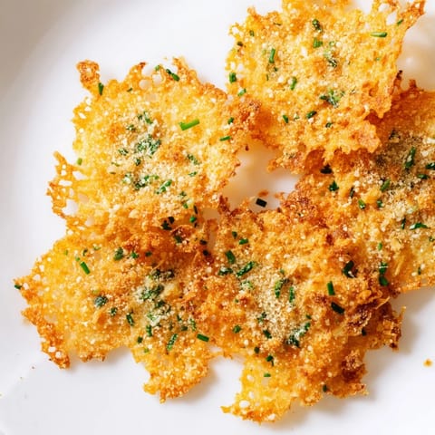 Crispy Cottage Cheese Chips
