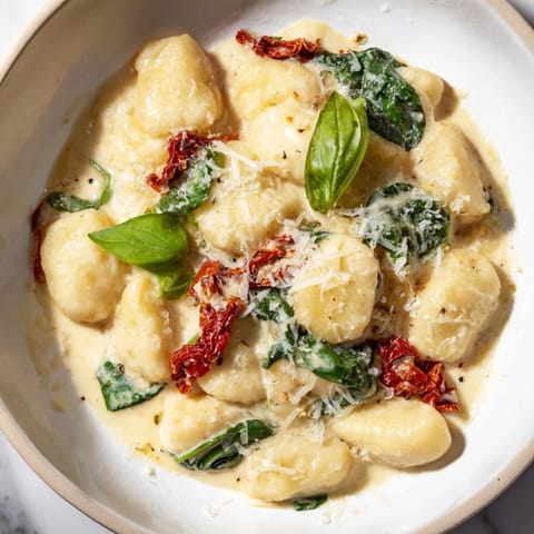 Creamy Tuscan Gnocchi Dish