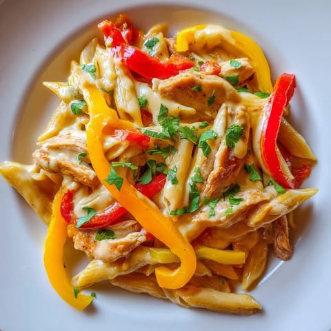 Fajita Chicken Pasta Skillet