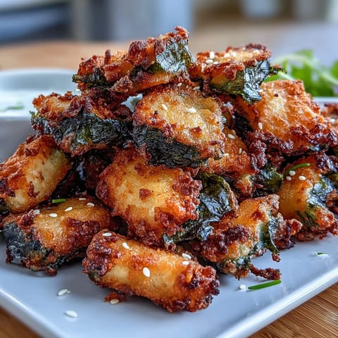 Seaweed Tempura Crispy Nori