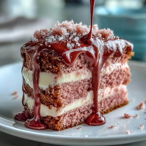 Bridal Shower Rosé Velvet Cake