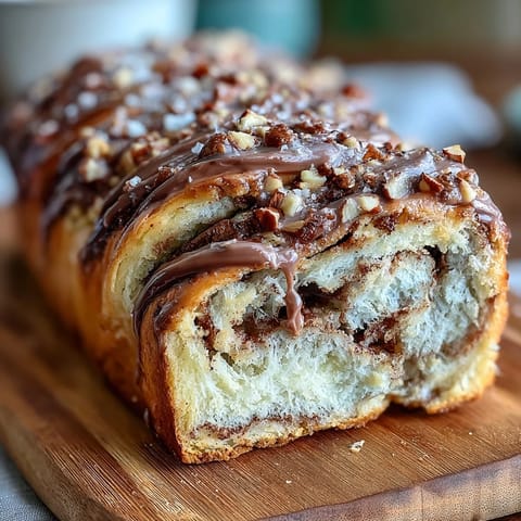 Nutella Babka Loaf
