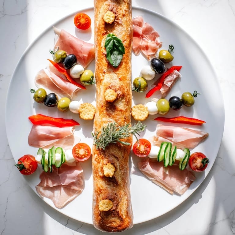 See the elegant, edible arrangement of a delicious Fractal Tree Branching Bread Platter centerpiece.