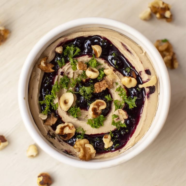 Enjoy a decadent plate of The Velvet Underground, showcasing textures and flavors for an amazing starter course.