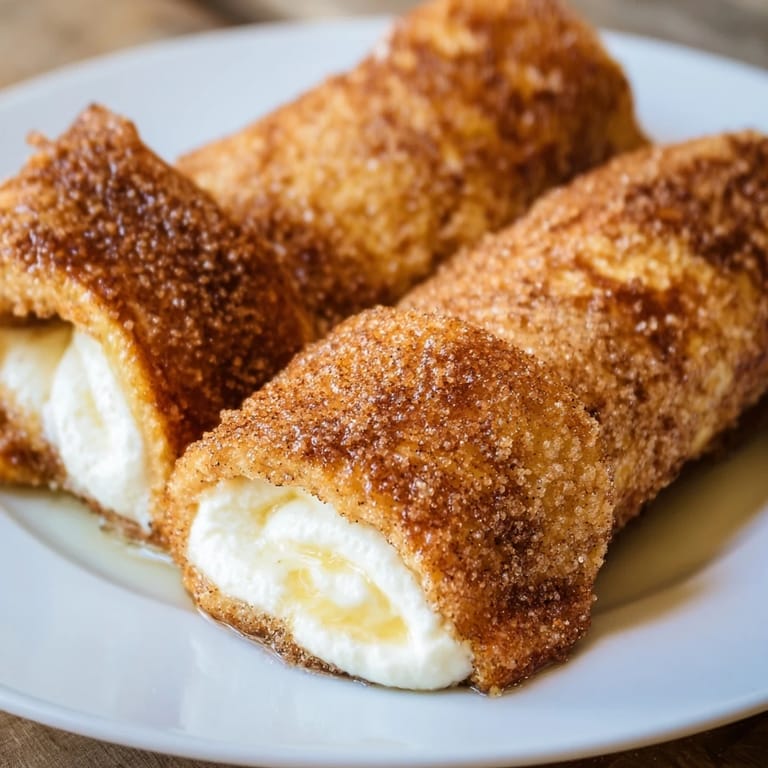 Imagine the aroma! These golden-brown Easy French Toast Roll-Ups are rolled in cinnamon sugar for a tasty snack.