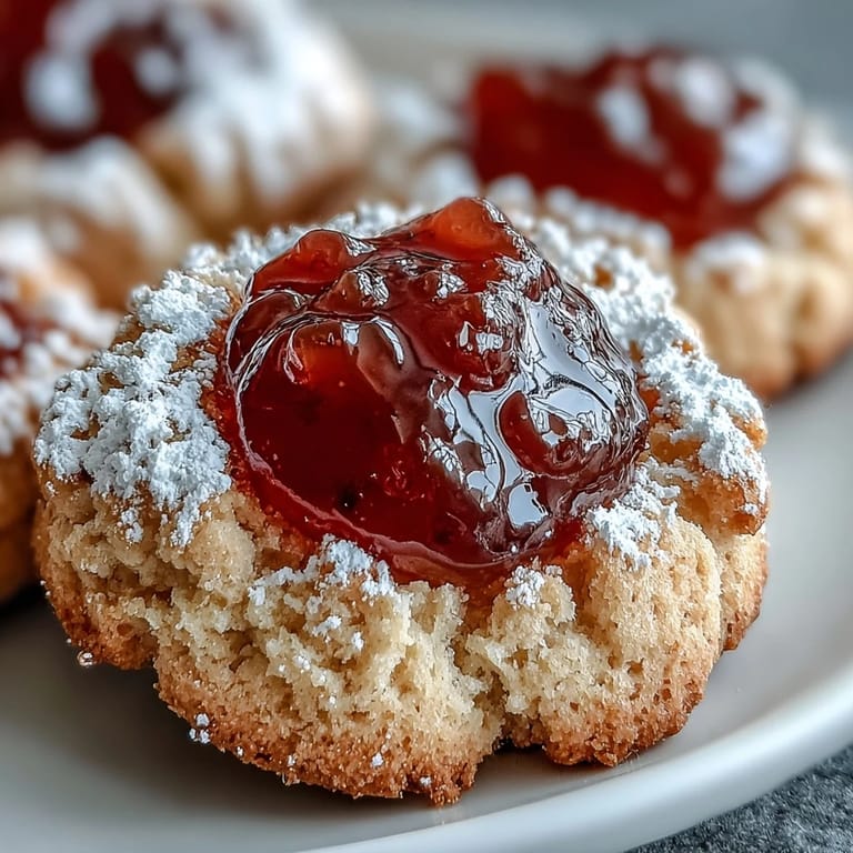Buttery Torticas de Guayaba cookies with a chocolate base and rich guava filling, served on a dessert plate.