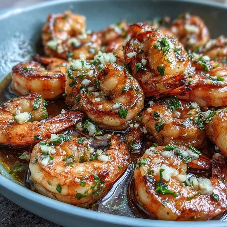 Succulent shrimp sautéed in garlic and lemon, arranged with cucumber, avocado, and cherry tomatoes on fluffy rice.  