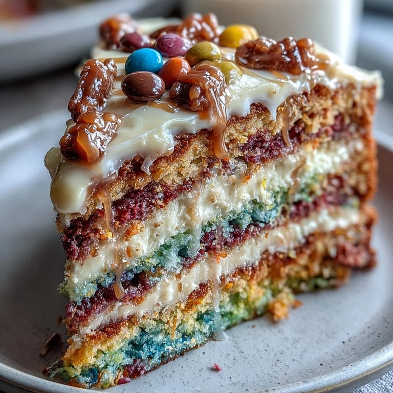 Slice into this festive Cinco de Mayo piñata cake to reveal a rainbow of colors and a burst of candy.