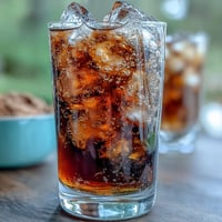 Refreshing cold brew coffee tonic with orange zest in tall glasses, served over ice cubes with a bright citrus garnish.